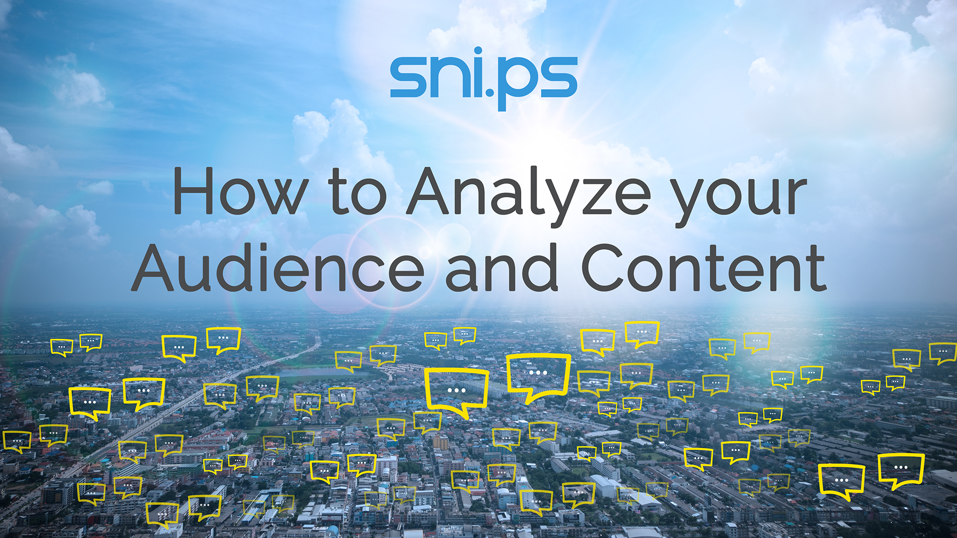 How to Analyze your Audience and Content